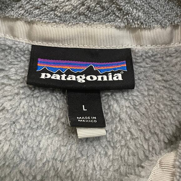 Patagonia Women’s M Snap-T Pullover | Gray Polartec® Thermal Pro® Fleece - Picture 3 of 8